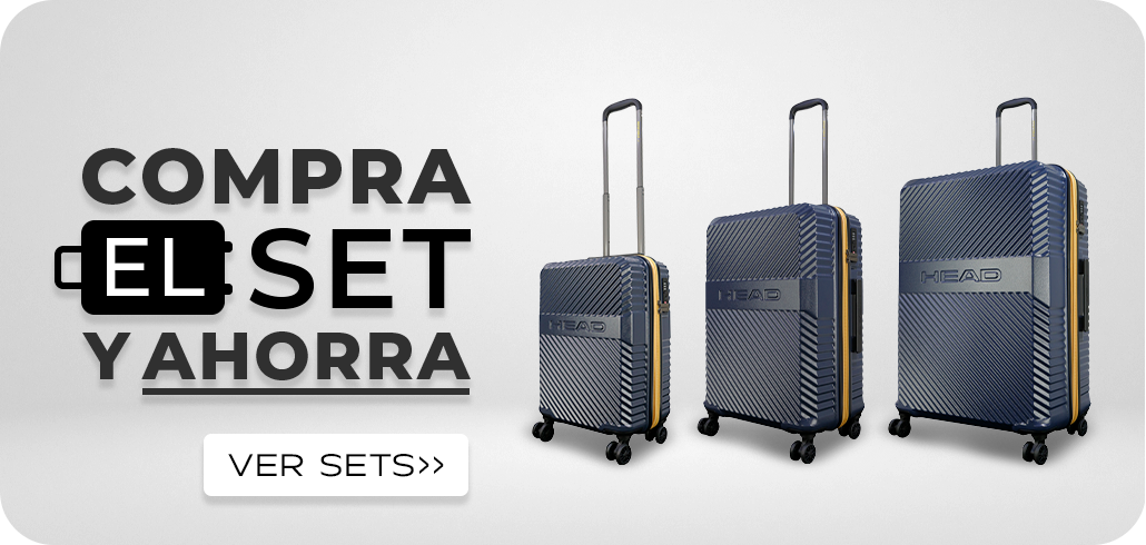 Ahorra Comprando Set de Maletas